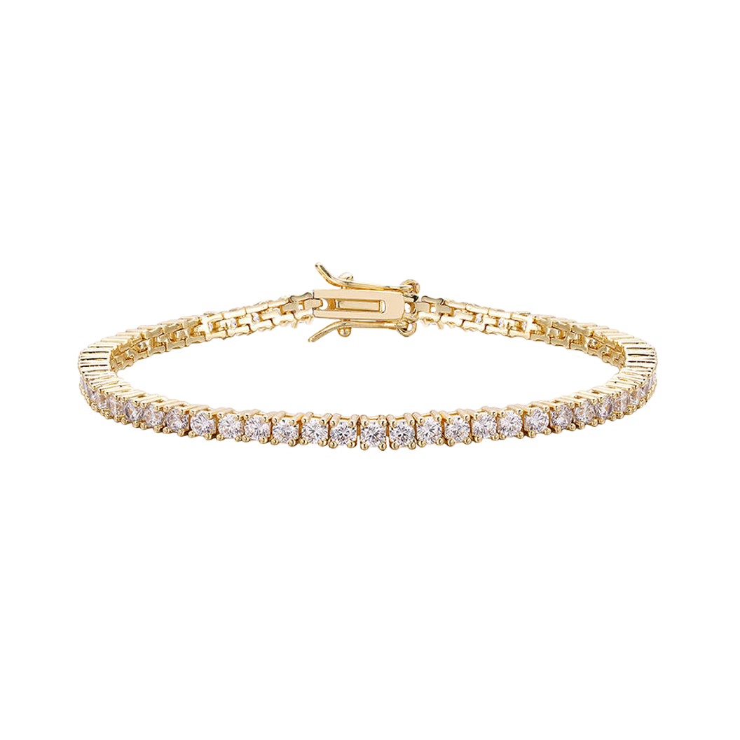  Tender Objects' Lawn Tennis Bracelet - A chic blend of timeless elegance inspired by lush greenery.
