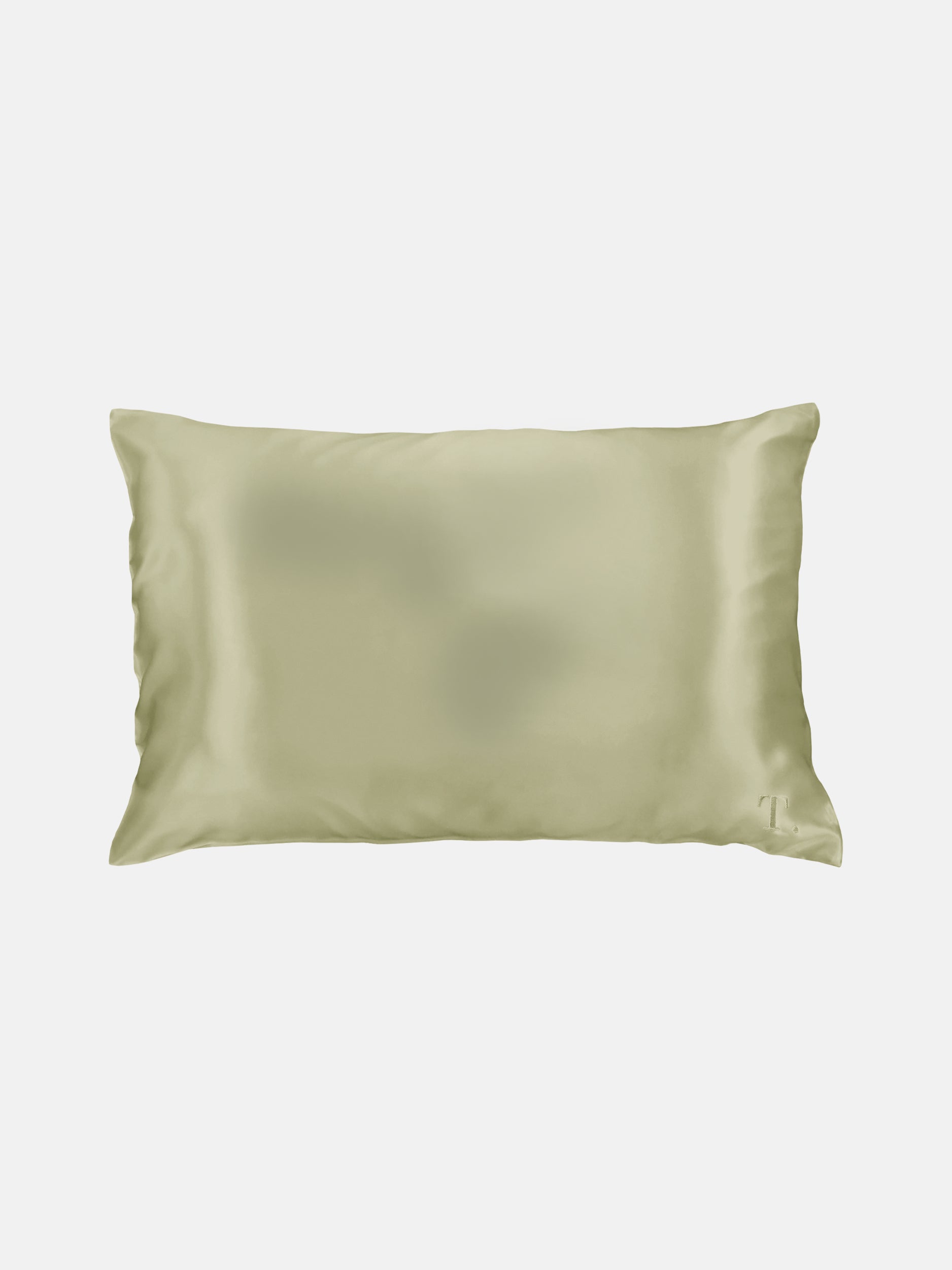 Tender Objects mulberry silk pillowcase in Natural Sage