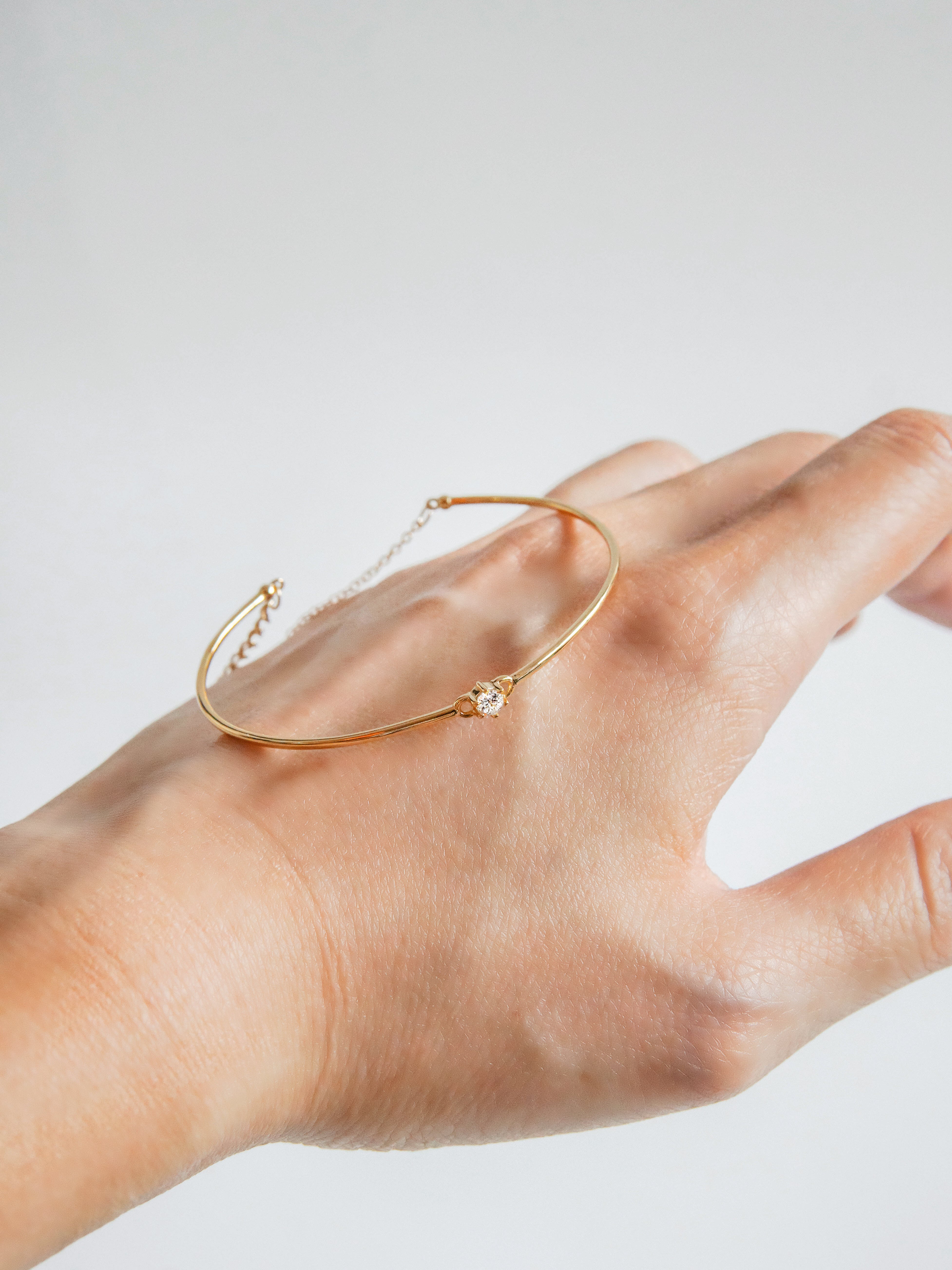 Tender Objects' Tennis Demi Bracelet - A graceful accessory echoing the spirit of the court.